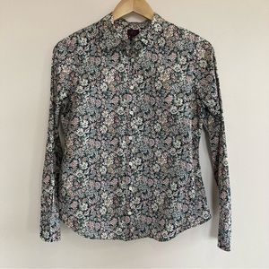 J. Crew Liberty Print Shirt